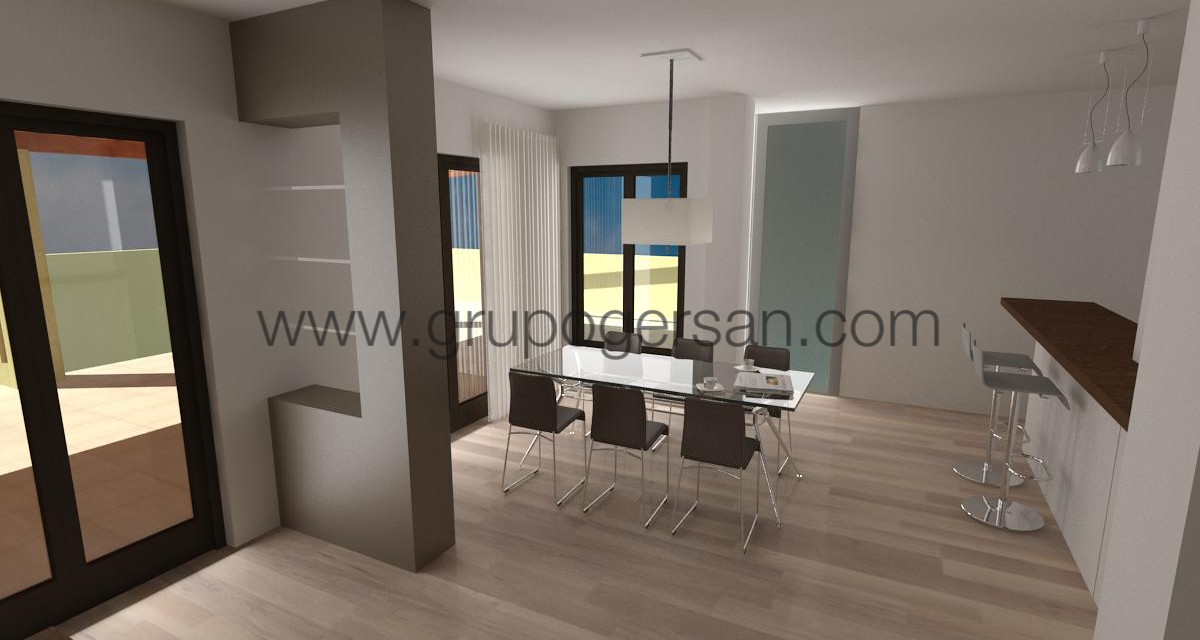 PROYECTO DE REFORMA DE VIVIENDA UNIFAMILIAR EN ALICANTE.