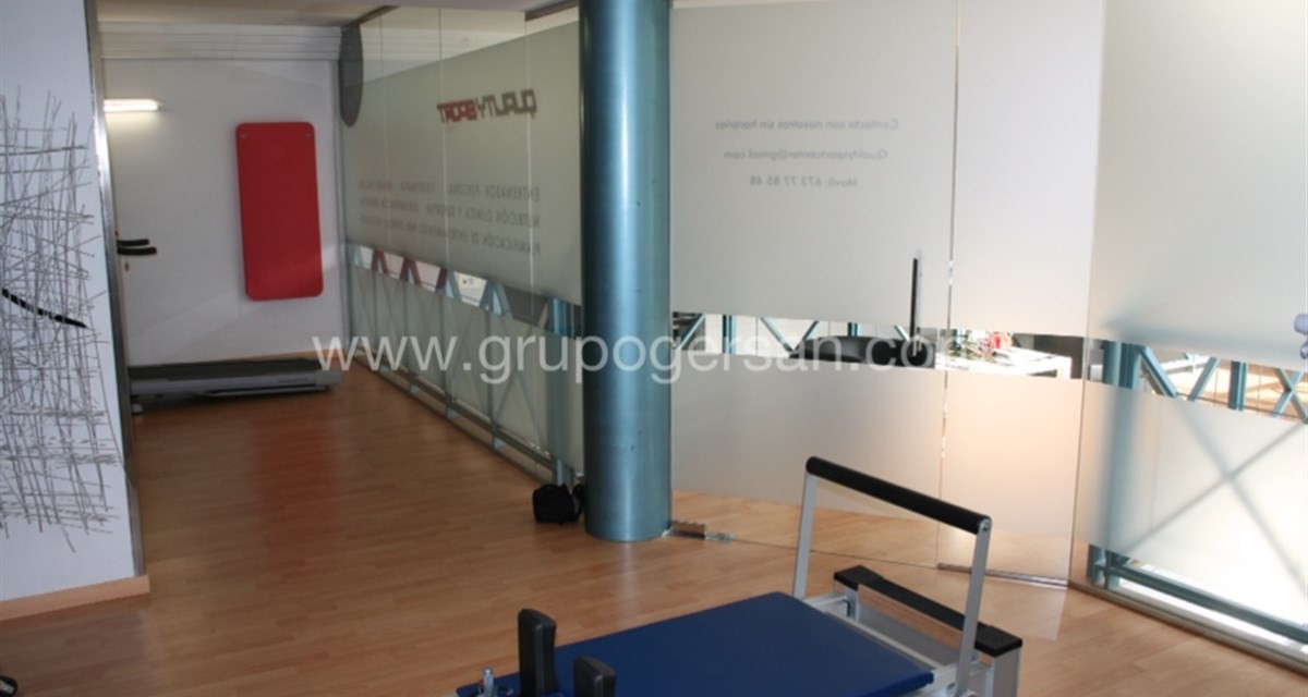 REFORMA DE LOCAL EN ELCHE PARA CENTRO DE ENTRENAMIENTO PERSONAL. QUALITY SPORT CENTER SLIDER