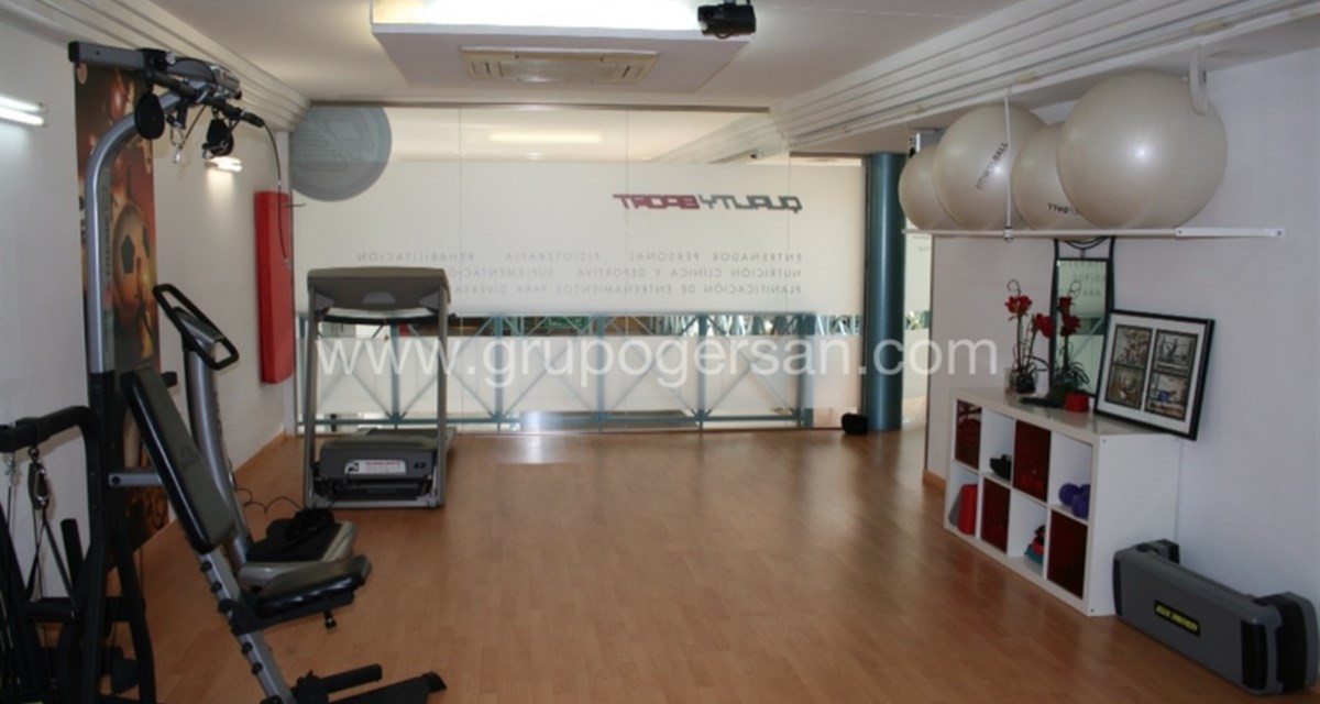 REFORMA DE LOCAL EN ELCHE PARA CENTRO DE ENTRENAMIENTO PERSONAL. QUALITY SPORT CENTER SLIDER