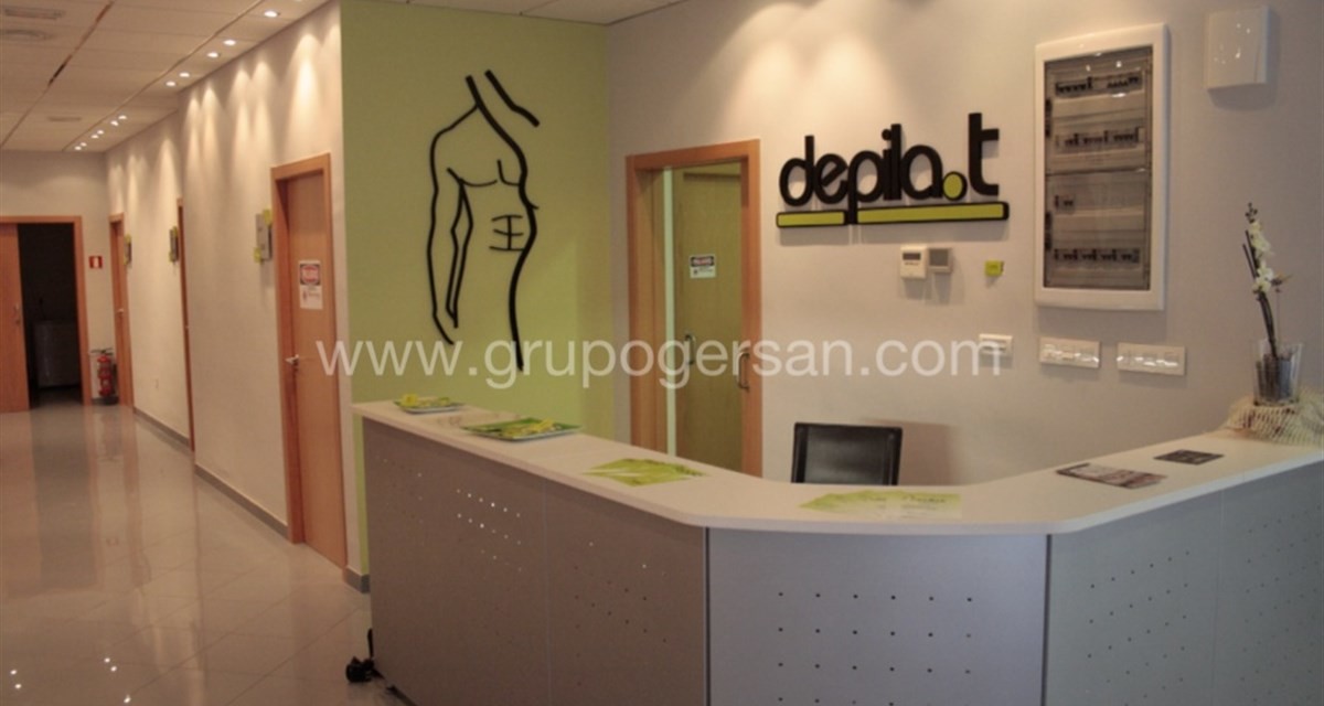 SLIDER REFORMA DE LOCAL COMERCIAL EN ELCHE - ALICANTE PARA CLÍNICA DE DEPILACIÓN LÁSER DEPILA-T