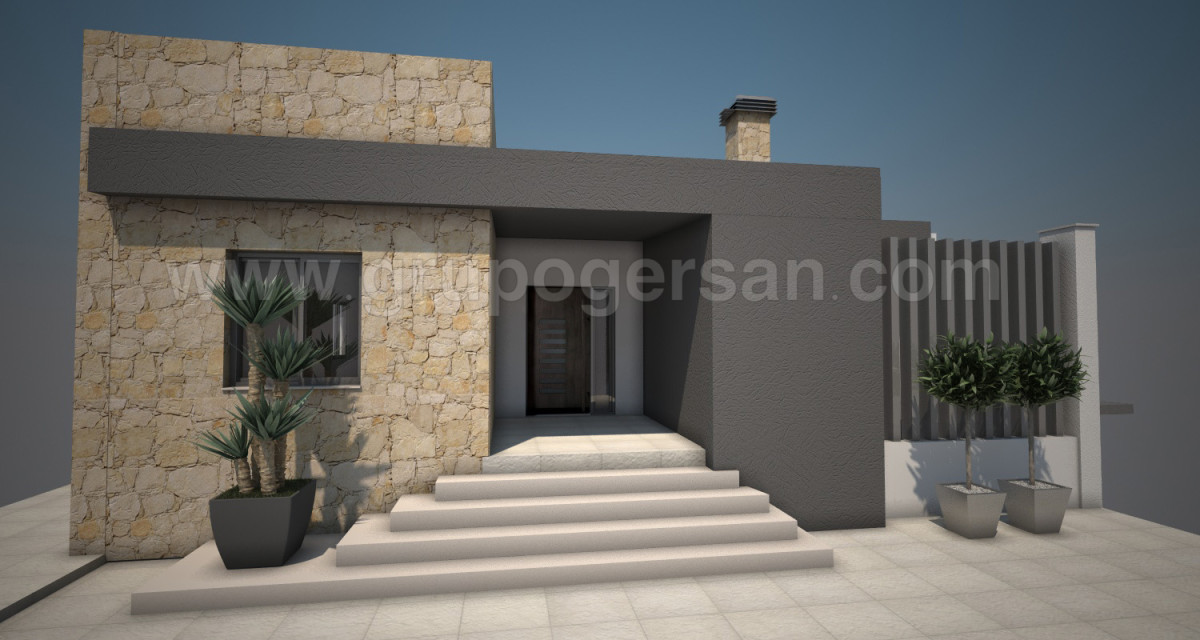 PROYECTO 3D DE REFORMA INTEGRAL DE VIVIENDA EN GUARDAMAR (EXTERIOR)