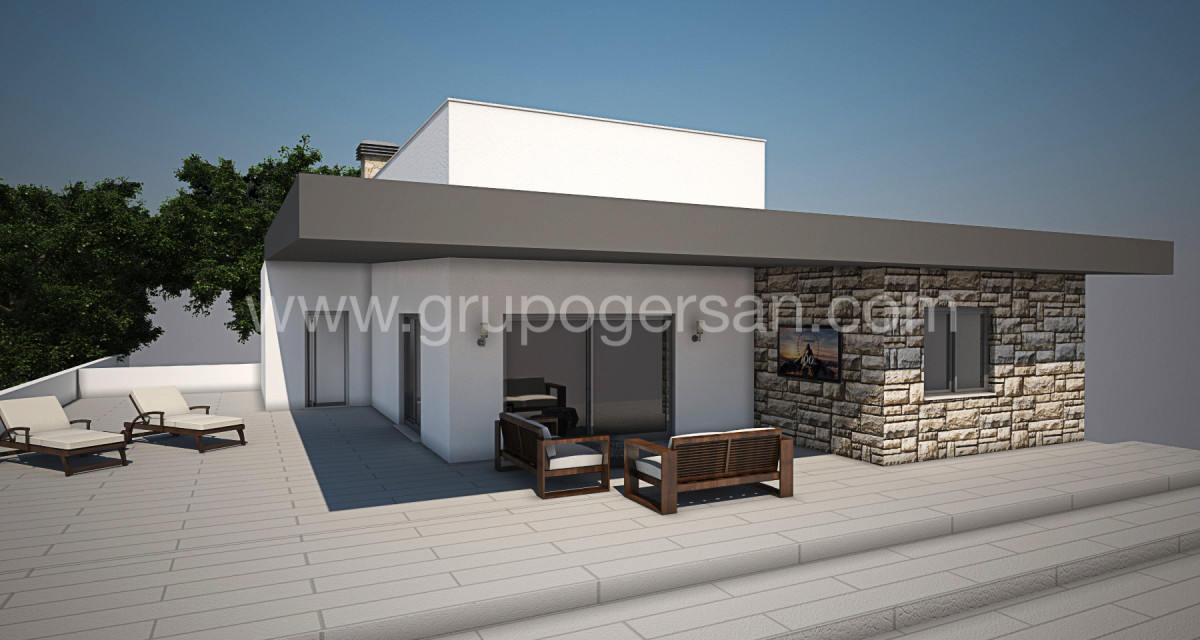 PROYECTO 3D DE REFORMA INTEGRAL DE VIVIENDA EN GUARDAMAR (EXTERIOR)